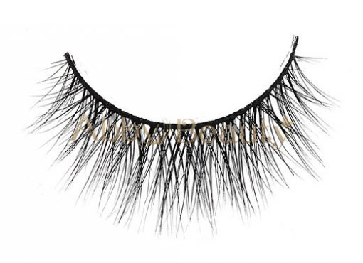 3D Clear Band Mink Strip Lashes / MH-032