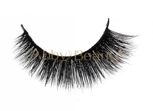 Top Quality 3D Faux Mink Strip Lashes With Your Private Label (MH025)