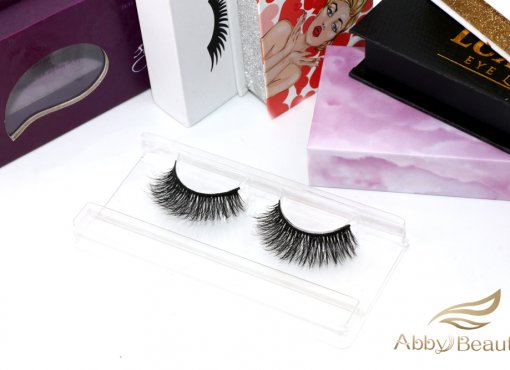 25mm new style 3D 5D 6D luxury Faux mink eyelash 3D 607